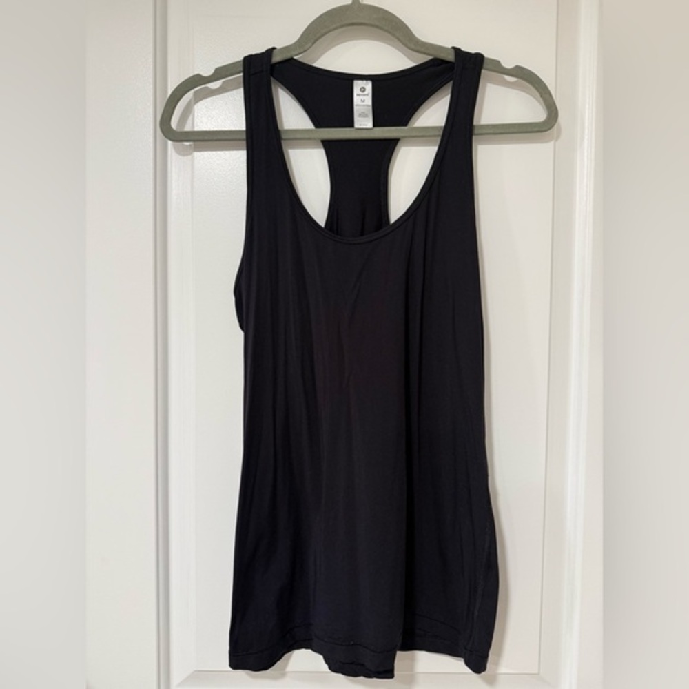 90 Degree By Reflex Black Women's Tank Top Size- M